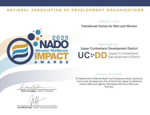UCDD Recognized Nationally with NADO 2025 Impact Award